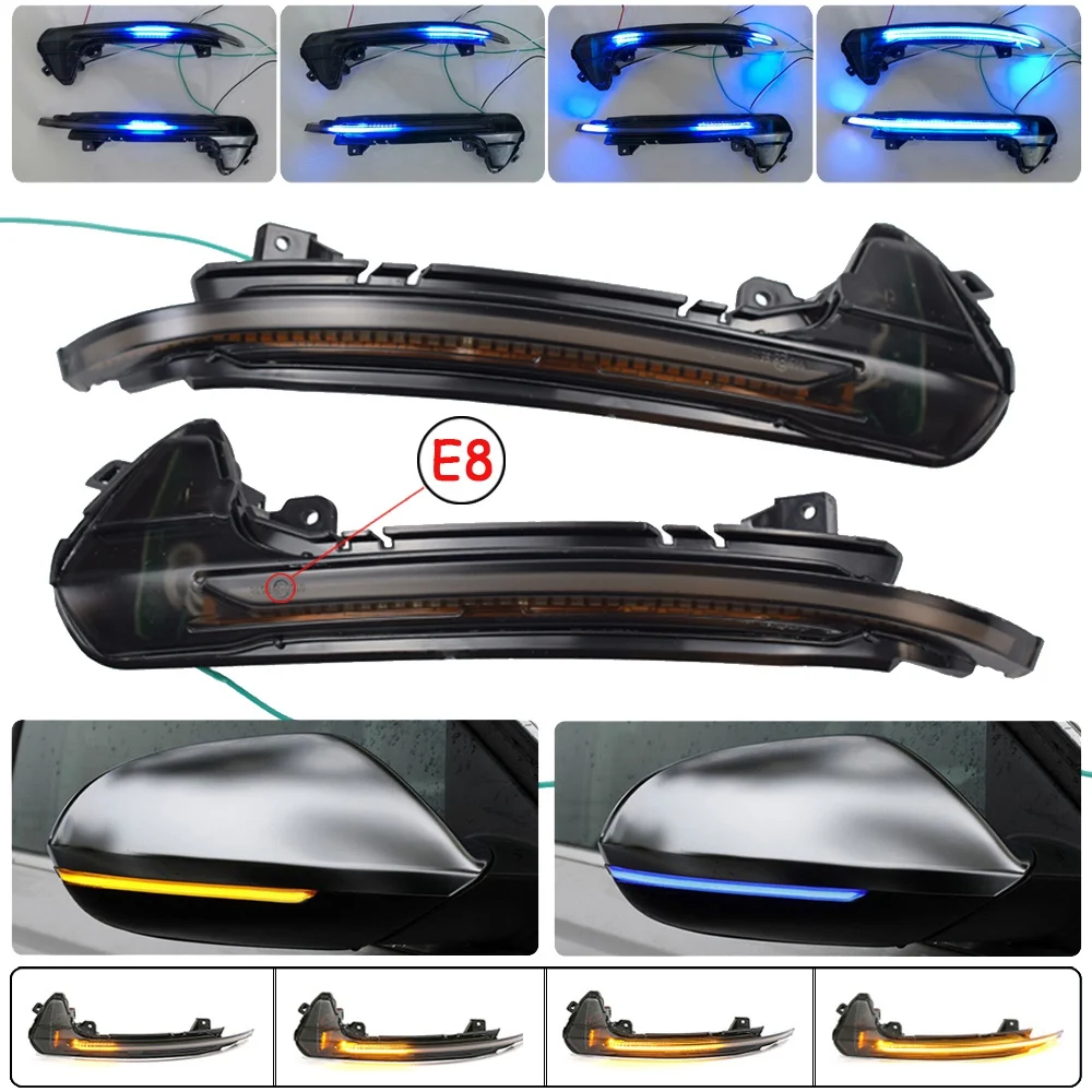 Автомобильный фонарь динамический поворотник для бокового зеркала заднего вида