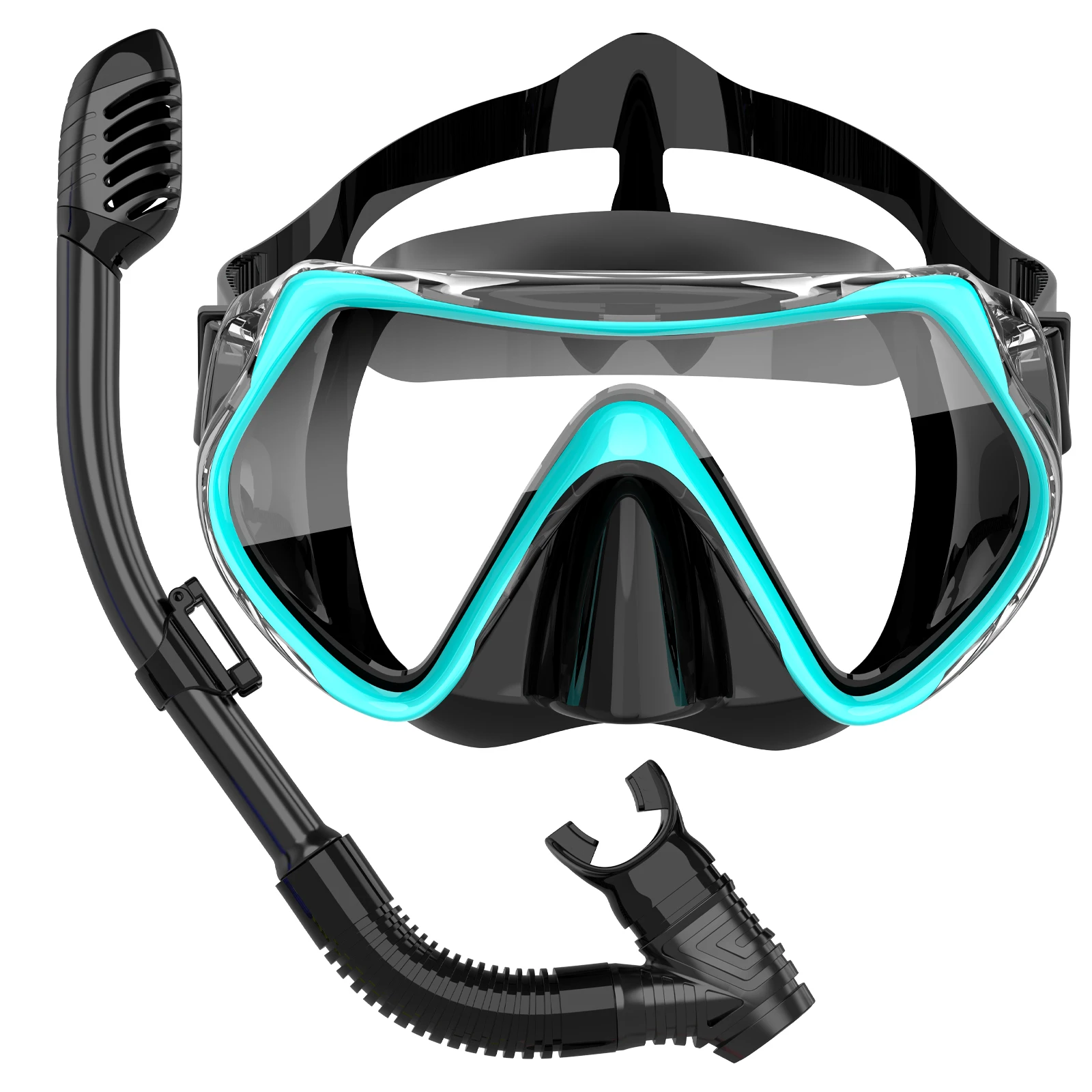 Маска для дайвинга подростков набор сухой трубки HD противотуманное закаленное