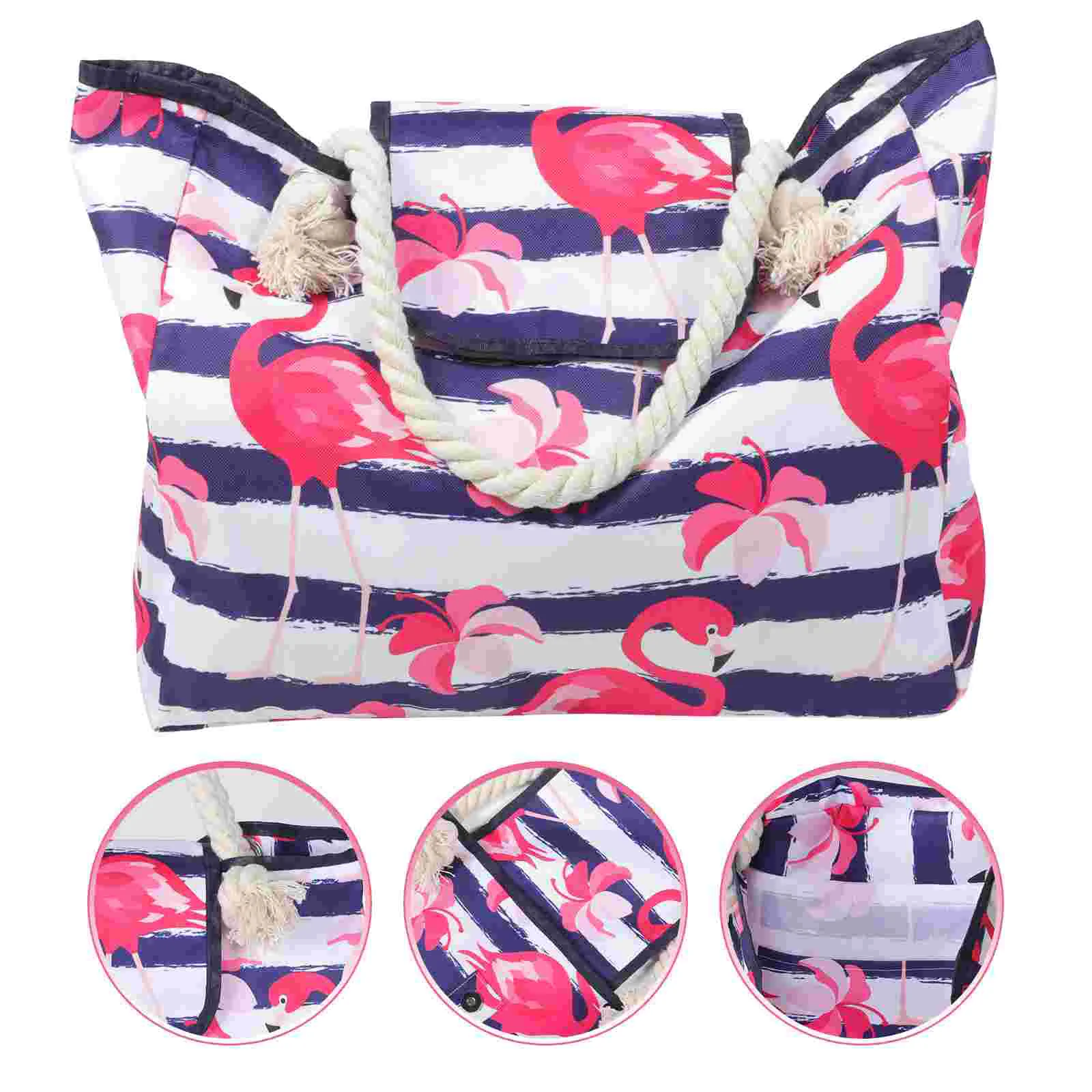 

Beach Bag Women Tote Bag Single Shoulder Beach Tote Bag For Women Gym Grocery Tote Travel Bag