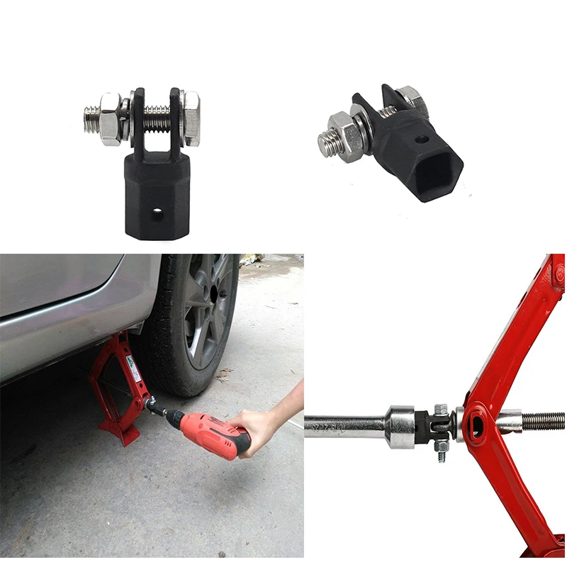 

Scissor Jack Adaptor 1/2 Inch for Use with 1/2 Inch Drive or Impact Wrench Tools Car Jack Stand Pad Auto Accessories Car Tools