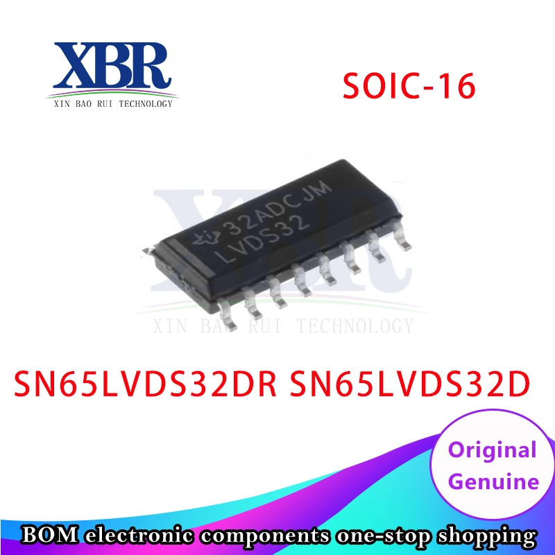 

5 шт. SN65LVDS32DR SN65LVDS32D SOIC-16 Chip IC новые и оригинальные детали