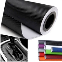 3d carbon fiber sticker multi color roll film vinyl wrap film car interior styling stickers decor motorcycle laptop skin decal