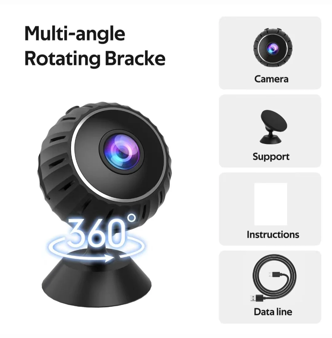 

Mini WiFi Security Camera 1080p HD Night Version Micro Voice Recorder Wireless Mini Camcorders Video Surveillance IP Camera
