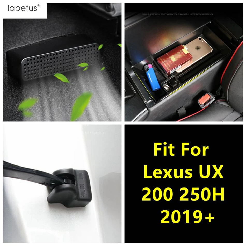 

Central Control Storage Box Under Seat Floor Air AC Vent Door Arm Stop Rust Cover For Lexus UX 200 250H 2019 - 2022 Accessories