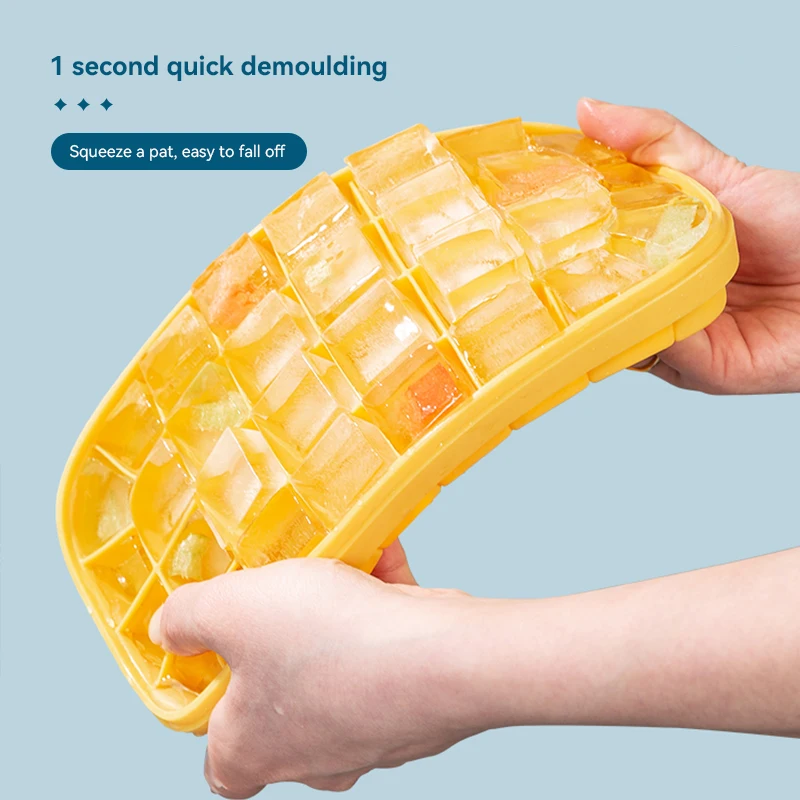 Силиконовый контейнер для хранения льда с крышкой |