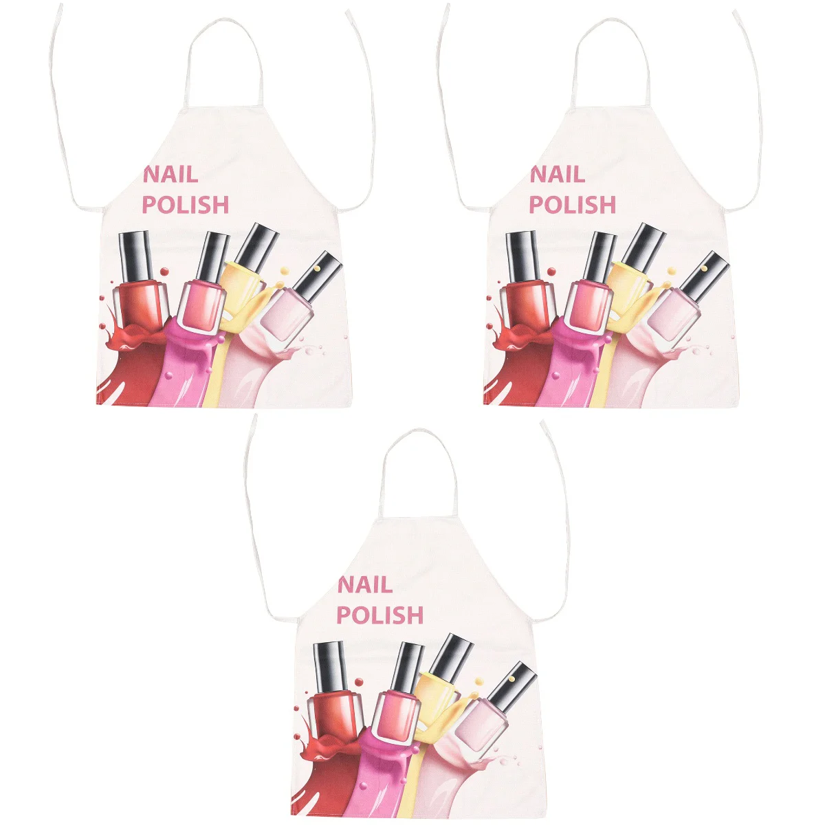 

Apron Aprons Cotton Nail Bakingwomen Isolation Housewife Housework Men Grilling Funny Smock Polish Gown Barber Bib Stylist Hair