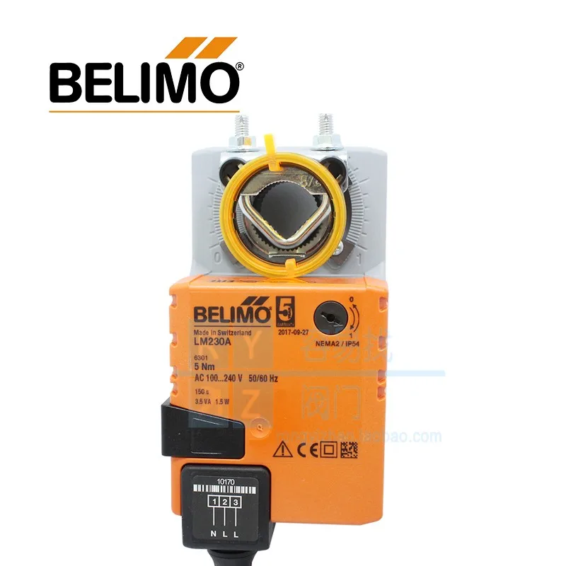 

Belimo electric damper actuator LM230A LMU230 central air conditioning damper controller 5NM