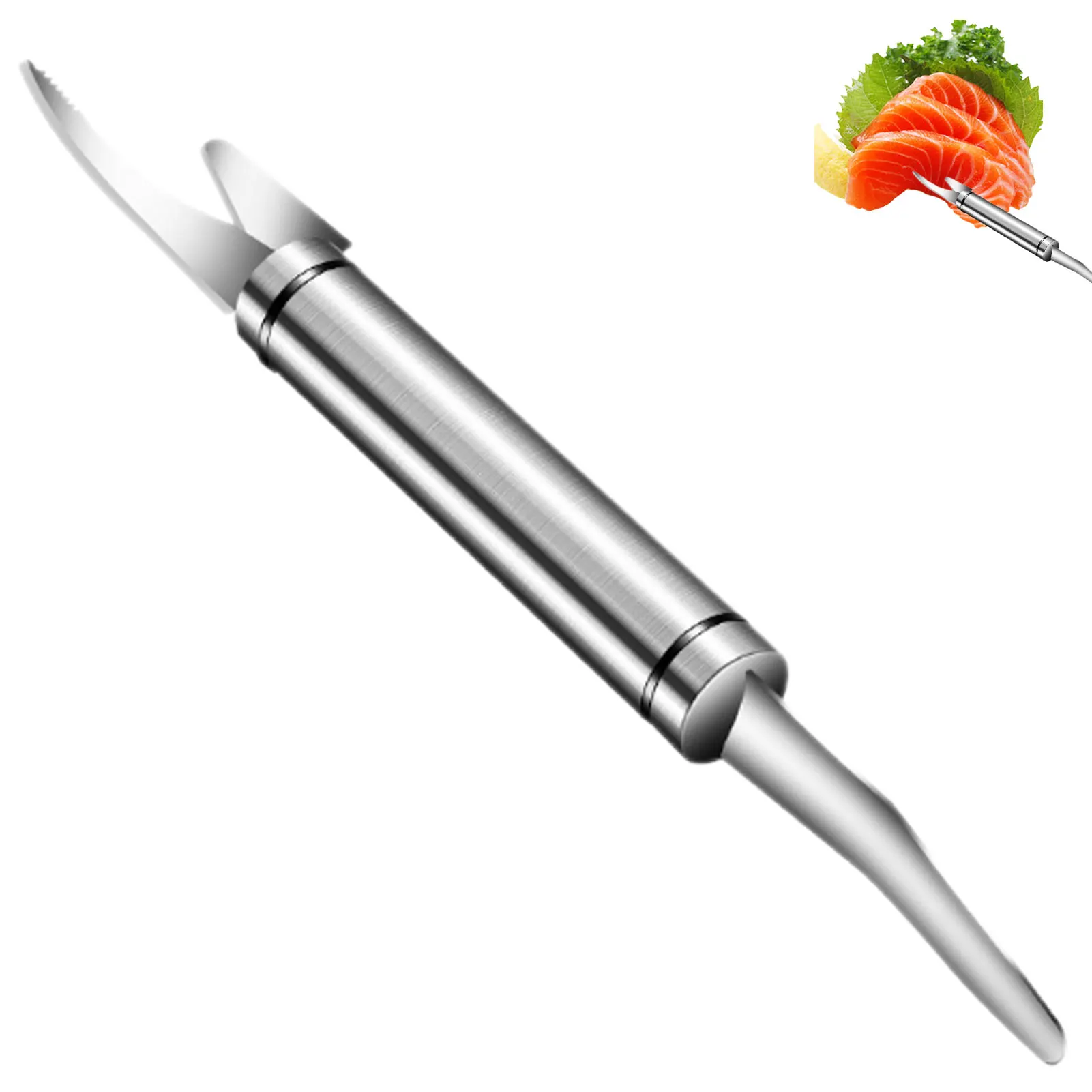 

Multipurpose Shrimp Line Knifes 5 In 1 Multifunctional Shrimp Line Fish Maw Knifes Double-Row Knifes Blade Fish Scale Planer