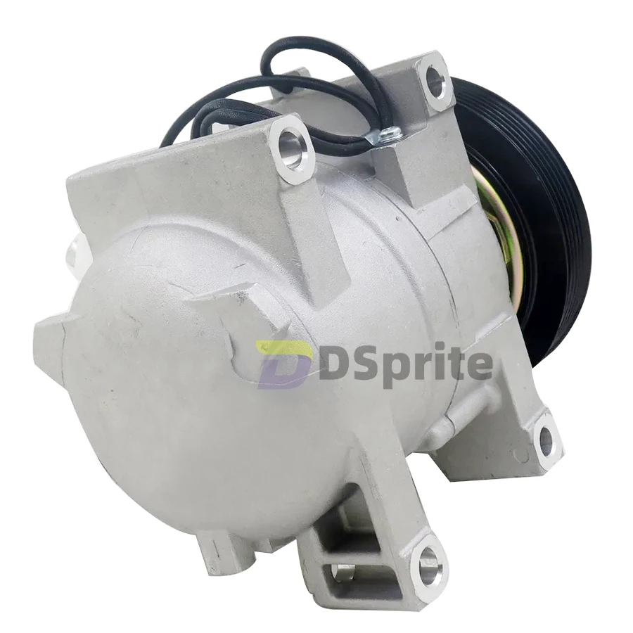 Фото Компрессор кондиционера DKV11C для Nissan Sunny Almera Classic 1.6i 27630-95F0A 27630-95F0B 2763095F0B 27630-95F0C 506021-7071 59510-31700 №1