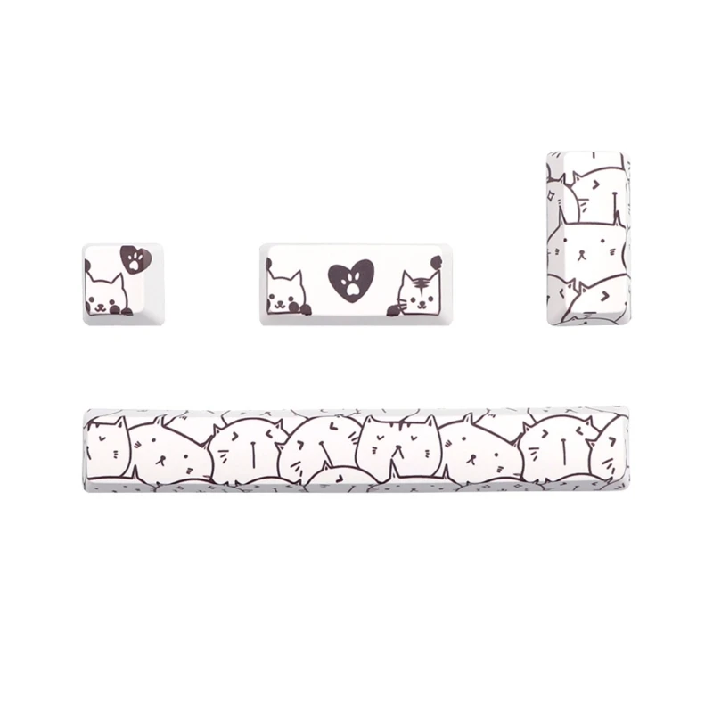 Набор из 4 клавиш колпачки для OEM Profile 6 25u 25x Spacebar Esc Enter игровой клавиатуры DIY Cherry MX