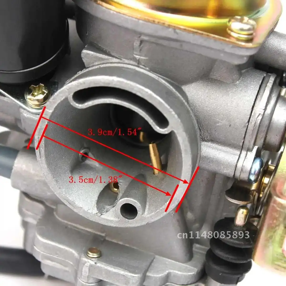 Карбюратор Carb для впускного коллектора труба 4-тактного двигателя 49cc 50cc 80cc 139QMB GY6
