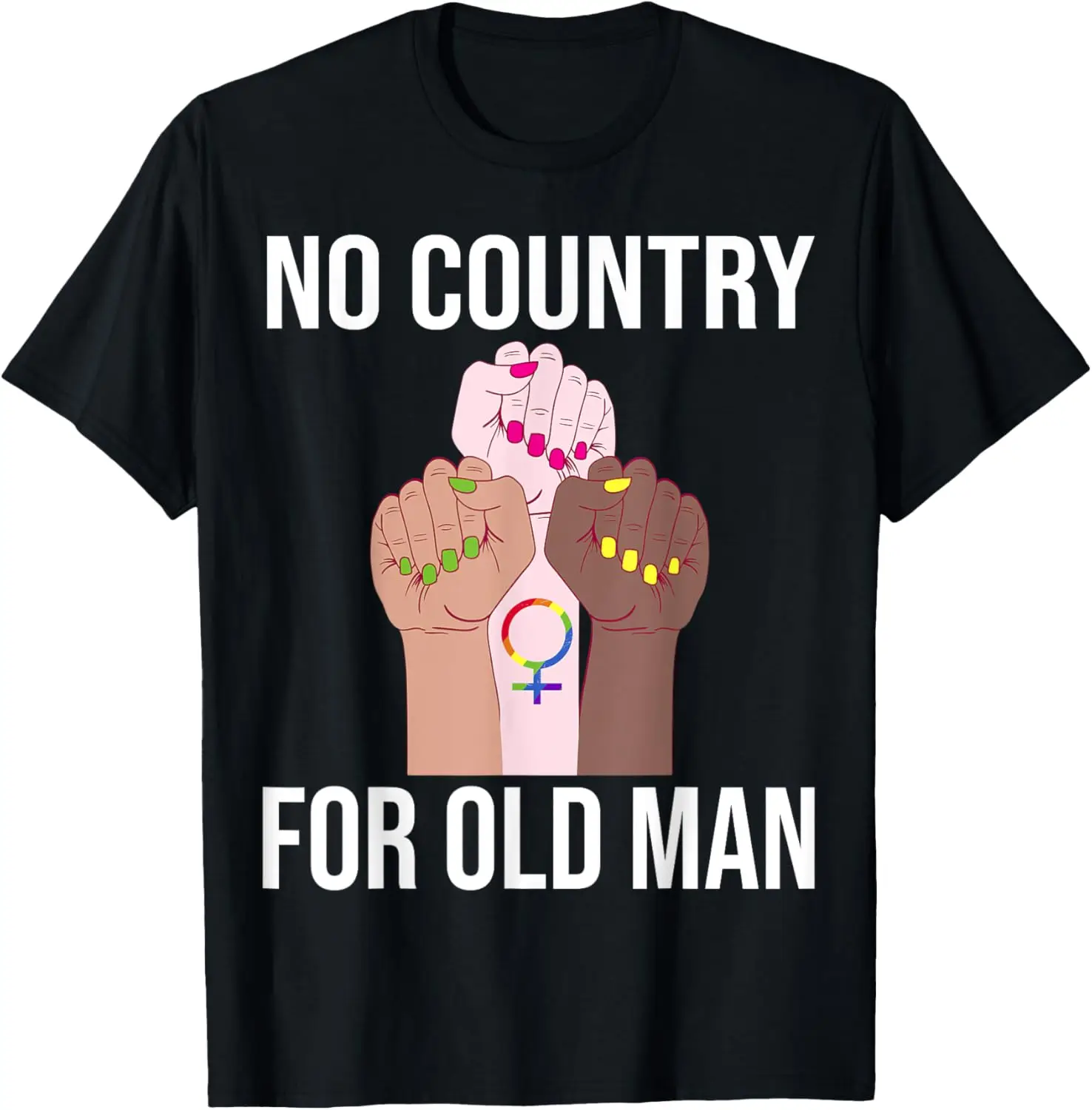 Футболка Pro Choice AF Feminist No Country for Old Man
