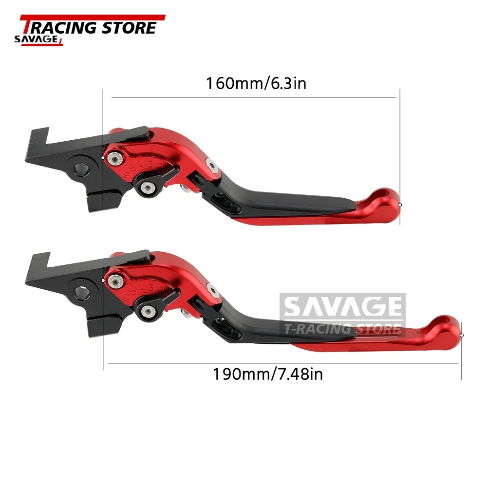 2024 регулируемые складные выдвижные рычаги тормоза и сцепления ручки для Honda CB750