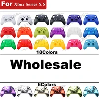 10pcs replacement housing shell for xbox series x s controller front back case top bottom shell faceplate cover
