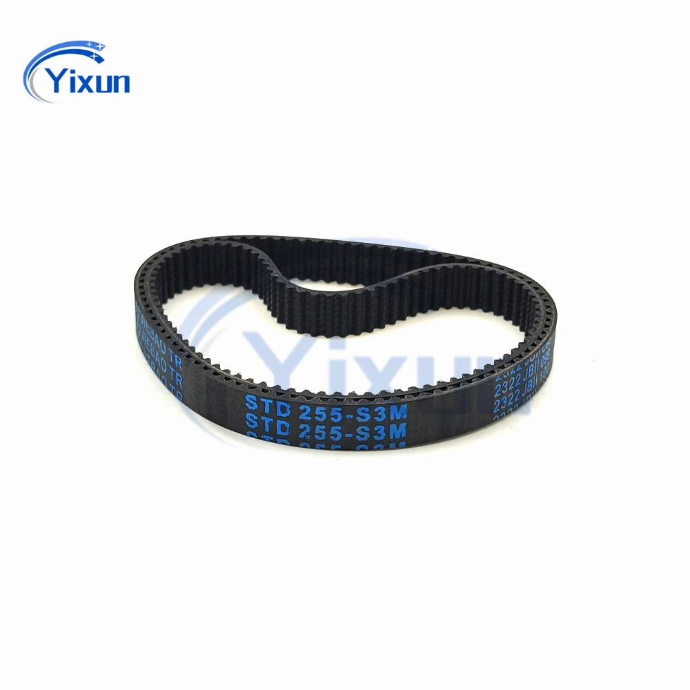 S3M Rubber Loop Timing Belt Length 726 732 738 741 744 750 753 756 762 765 768 774mm Width 6/9/10/15/20mm Synchronous Drive