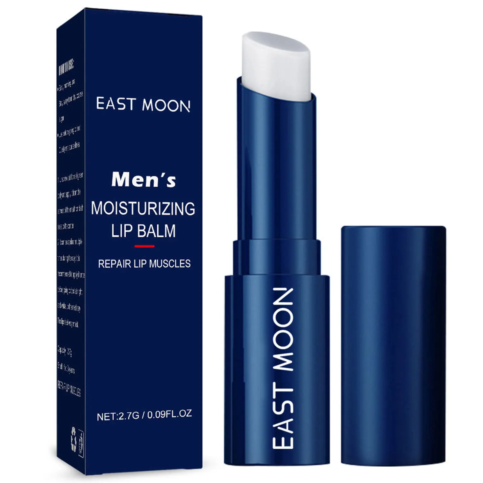 

Men's Portable Lip Balm Long-lasting Moisturizing and Anti Cracking Lip Cream for Men's Lips Soothing Care