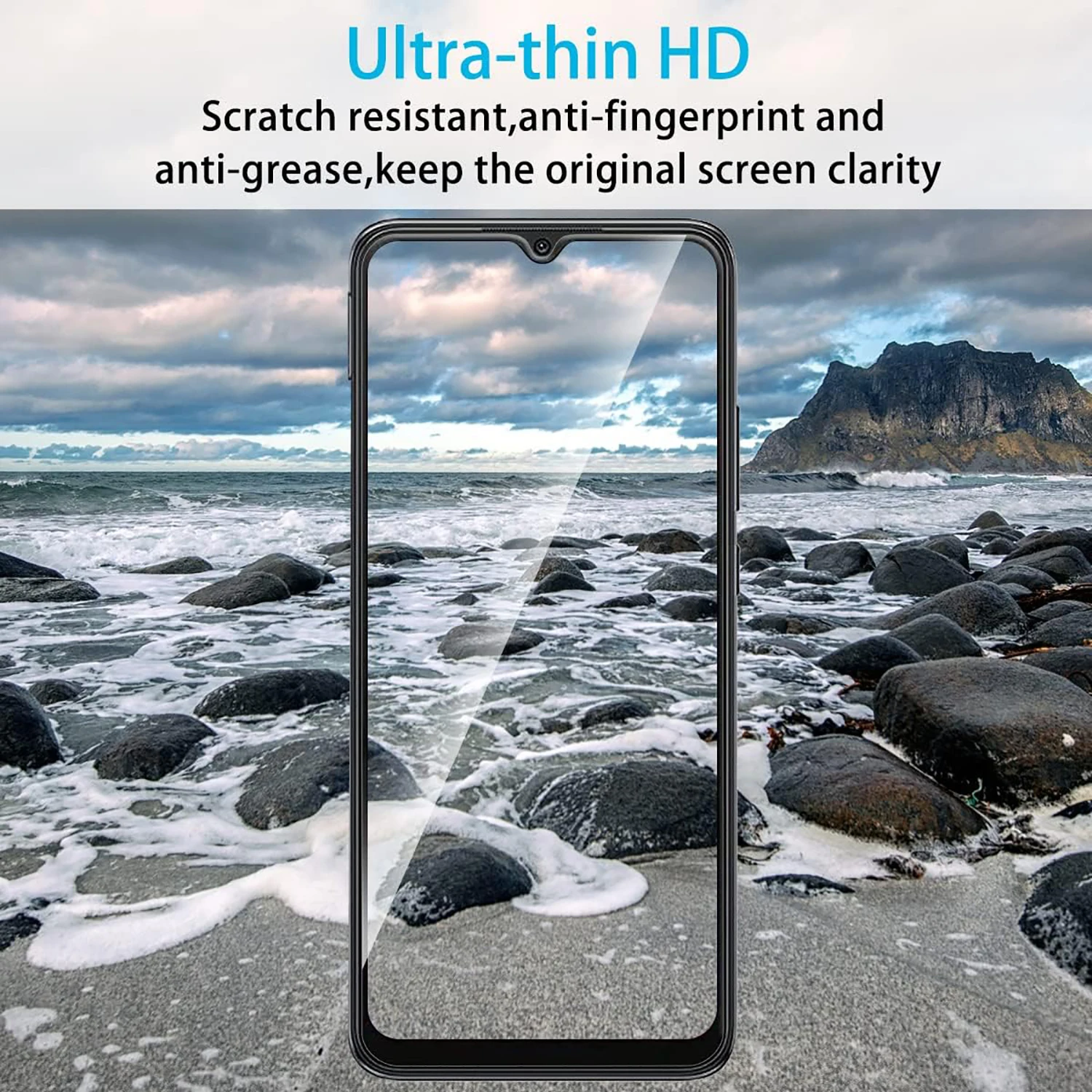 2/4 шт. закаленное стекло для Xiaomi Redmi 10C Защитная стеклянная пленка экрана