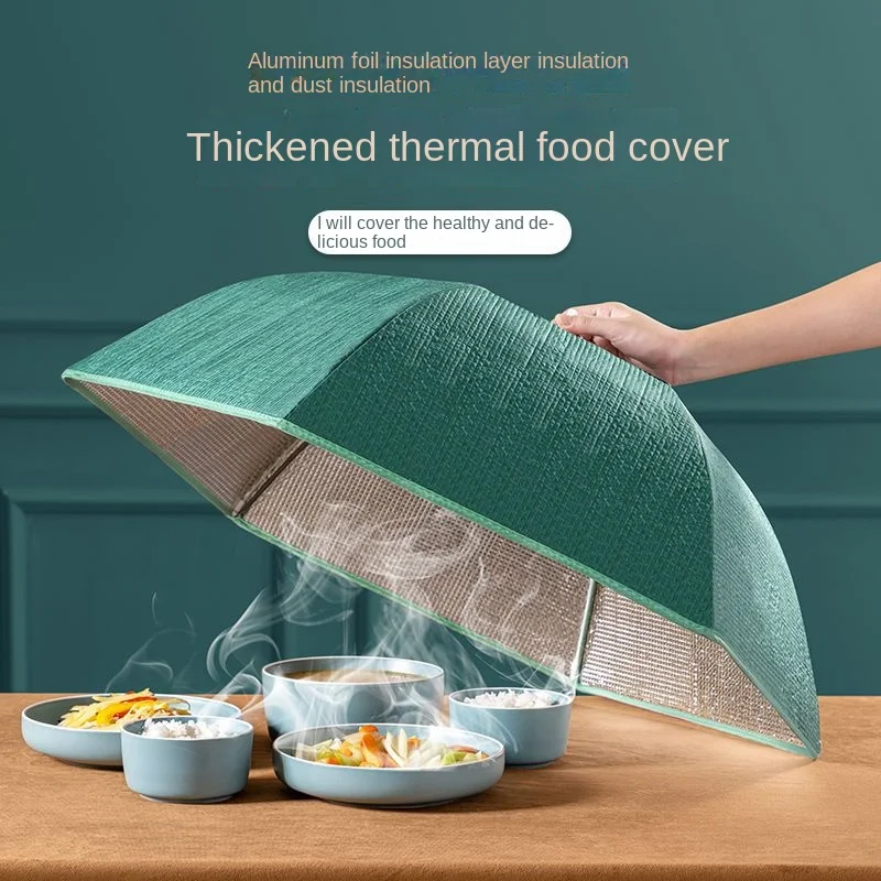 

Insulated vegetable cover, household detachable and washable table cover, foldable food cover, thickened food cover