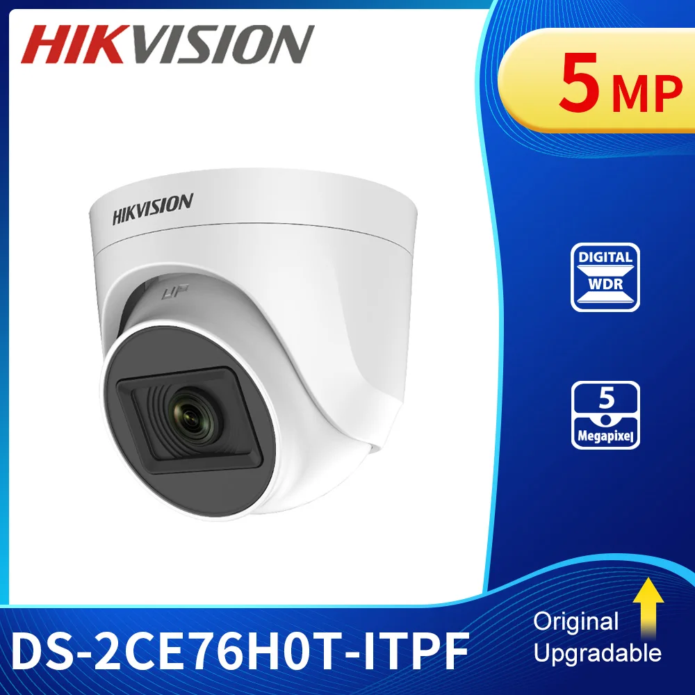 

Hikvision 5MP IR Turret Camera Turbo HD TVI Security Protection DS-2CE76H0T-ITPF