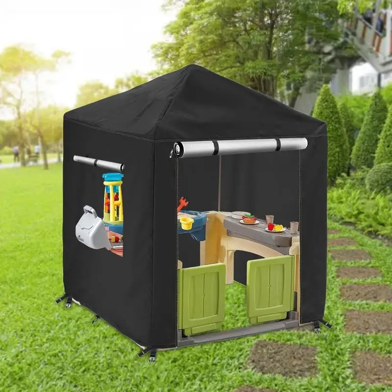 Открытый чехол для игрового домика водонепроницаемый ветрозащитный на молнии