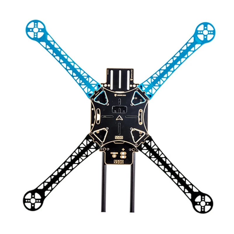 

S500 Drone Fuselage Frame Kit PCB Version with Landing Gear Skid Able to Mount Gopro Gimbal for FPV Drone