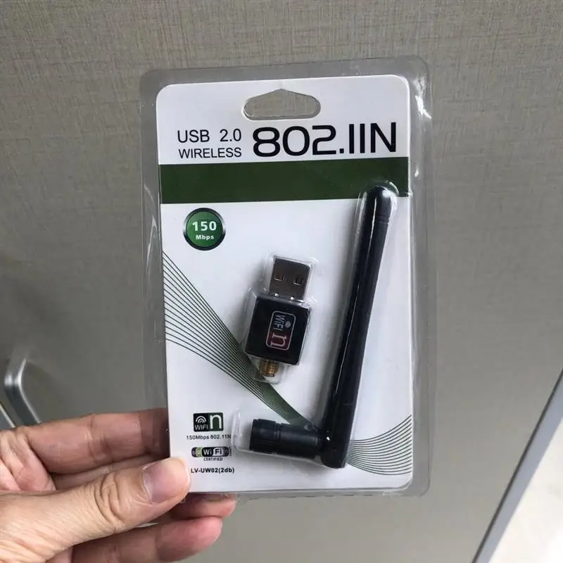 

Usb Wi-Fi адаптер для ПК, Windows, Linux, Mac, 150 Мбит/с, Wi-Fi адаптер с CD, 2,4 ГГц, большой диапазон USB2.0, беспроводная сетевая карта UW02