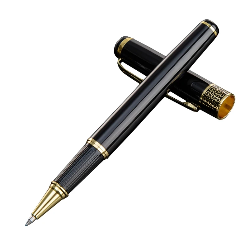 

Luxury Metal Rollerball Signature Pen for Business Writing Calligraphy School Office Supplies Stationery Student Gifts W3JD