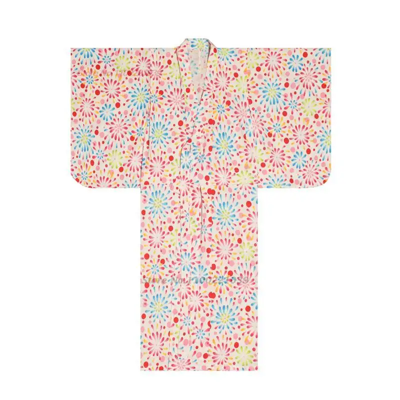 2024 детское винтажное платье японское кимоно юката халат национальный цветочный