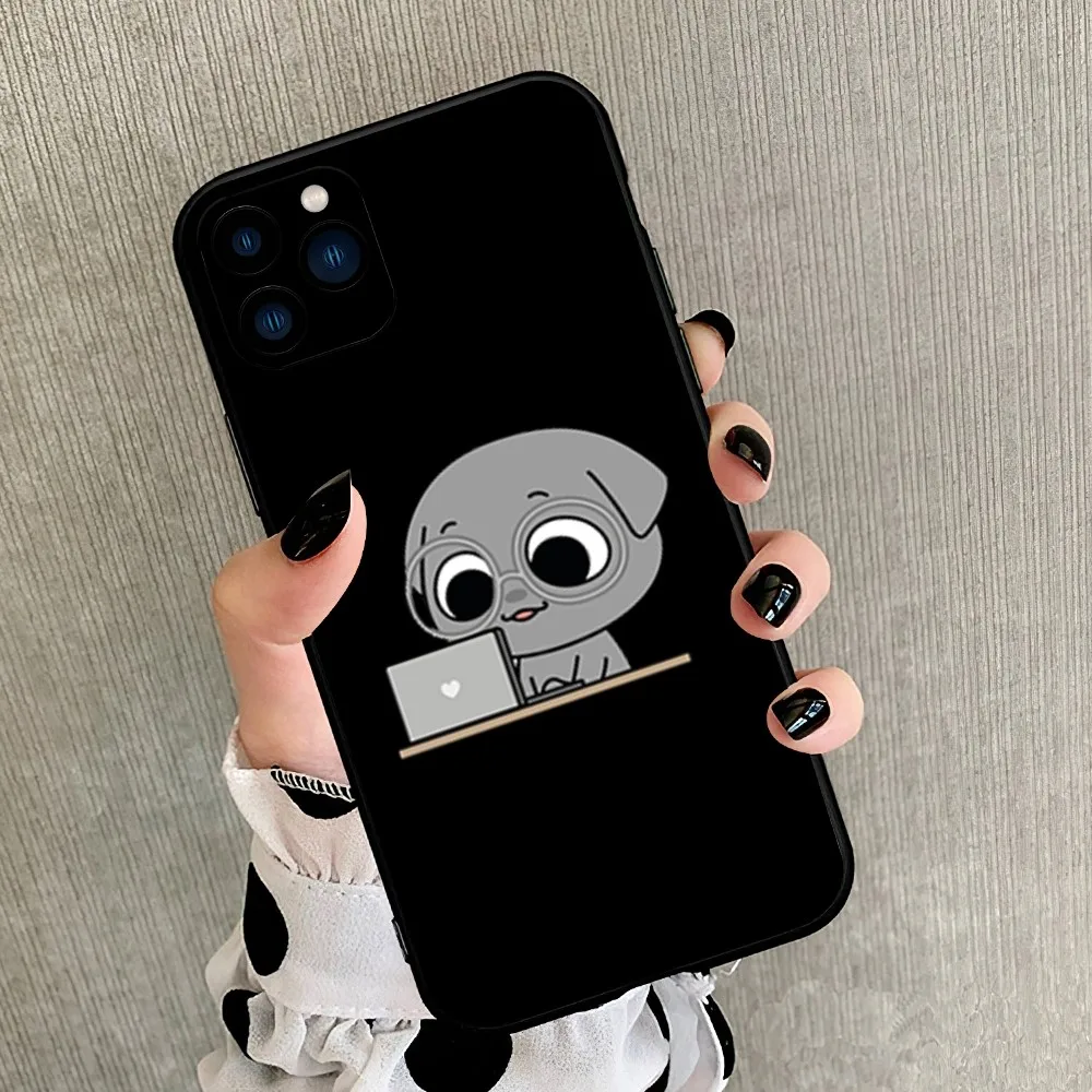 Милый мультяшный чехол K-Kkamang для телефона iPhone 8 11 12 13 14 15 Mini X XR XS PRO MAX Plus