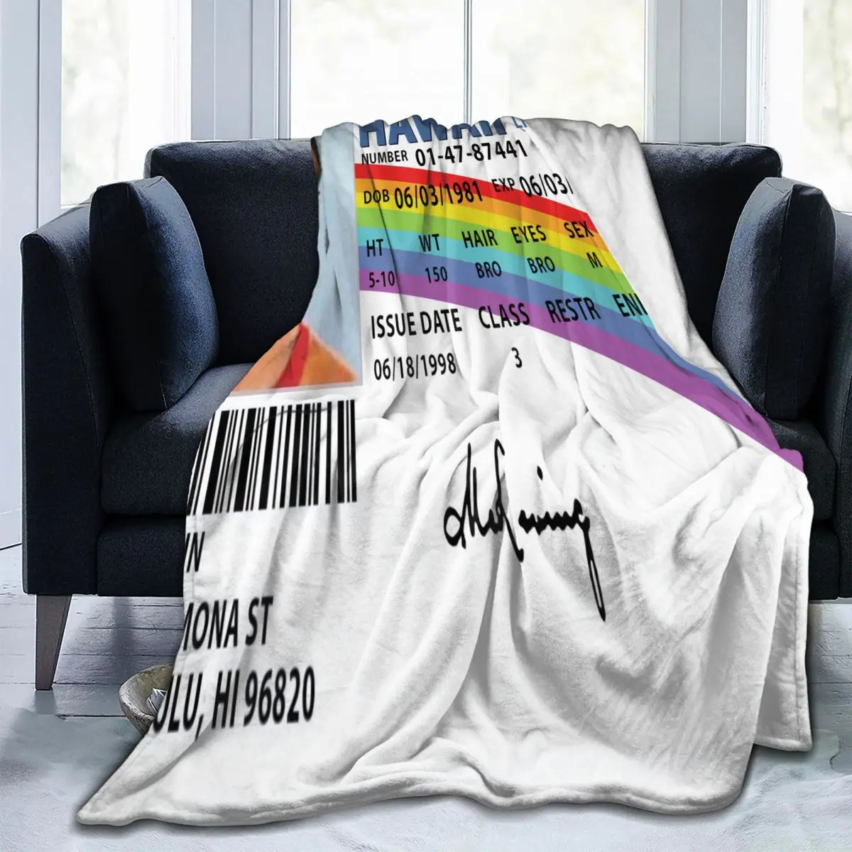 

Mclovin Throw Blanket Trendy Warm Nice Gift Multi Style