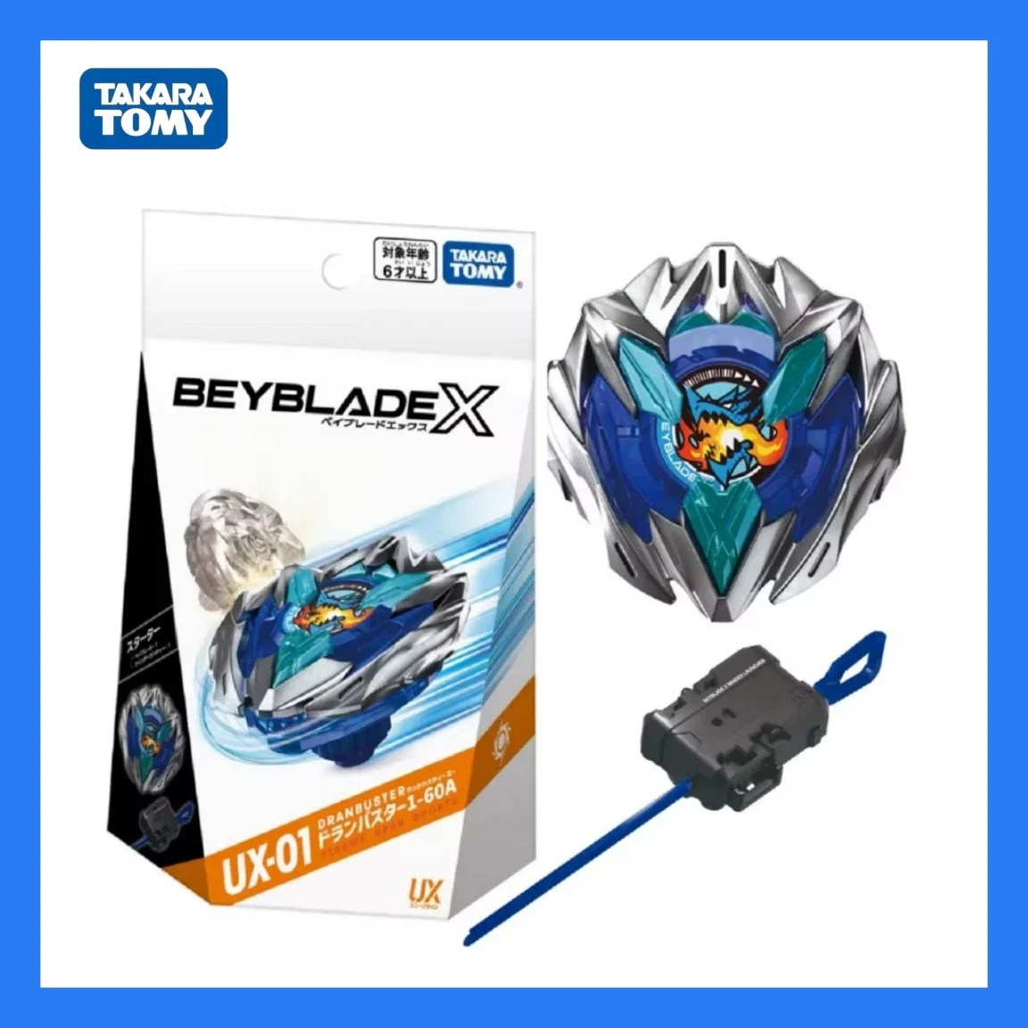 Takara Tomy Beyblade X UX-01 Starter Doran Buster 1-60A