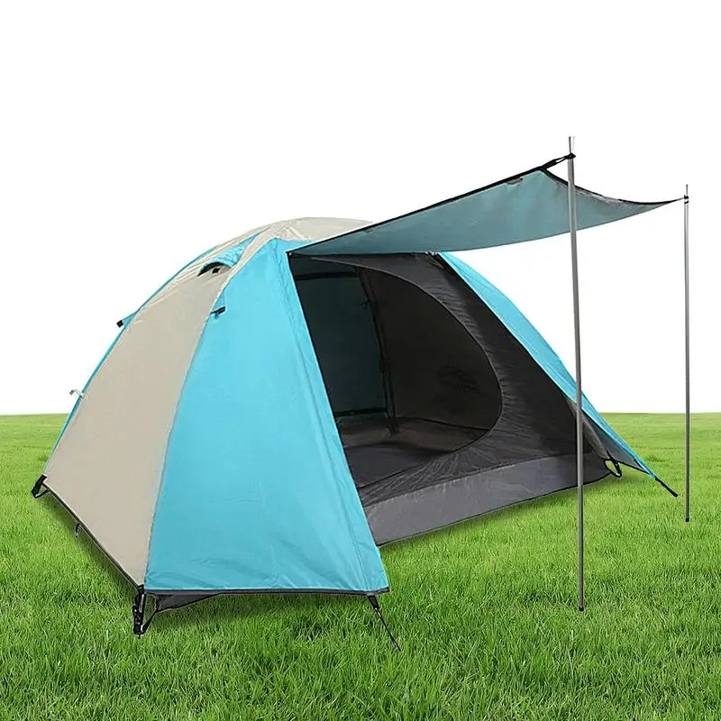 

Outdoor Camping Tent Double Layers Backpacking Tent Lightweight For 2 Persons Portable Couple Tent Outdoor Gear For Camping