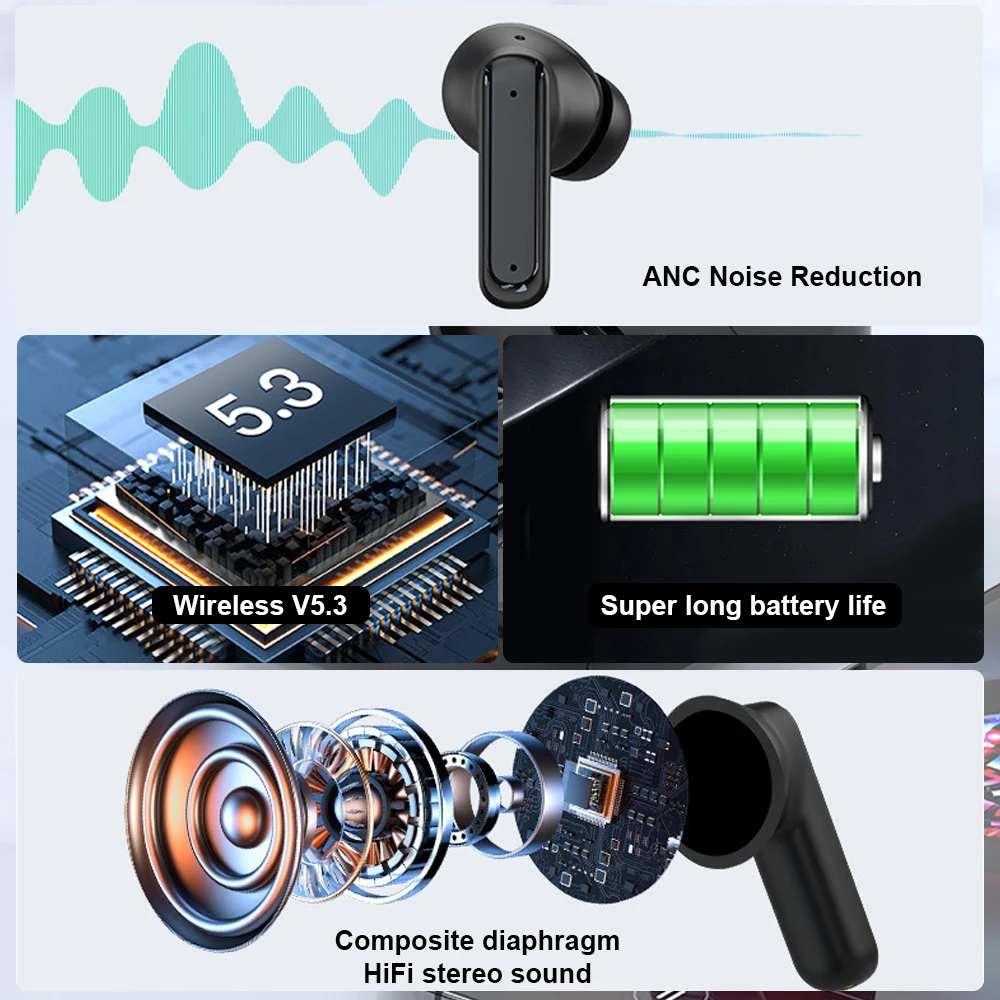 Беспроводные Bluetooth-наушники Xiaomi цвета в ассортименте