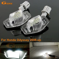 for honda odyssey 2008 up excellent ultra bright smd led license plate lamp light no obc error car accessories