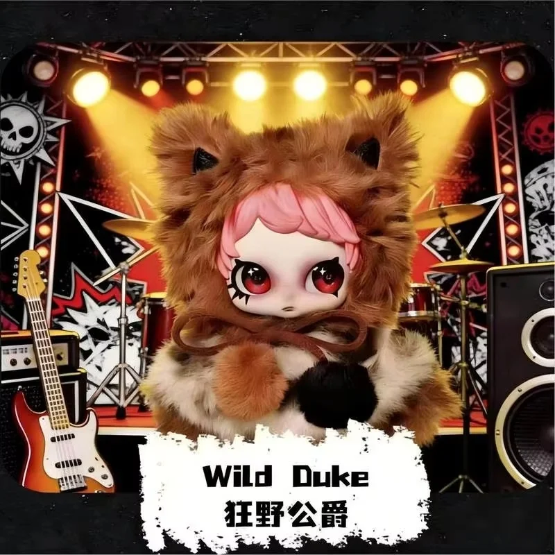 Фото В наличии: Оригинальная плюшевая игрушка-сюрприз серии Owen Rock Star (слепая коробка), настольное украшение, подарок для фанатов на праздник, модная коллекционная игрушка №3