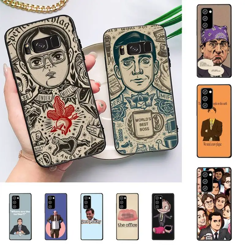 

The office tv show What She Said Phone Case For Samsung Galaxy Note 10Pro 20ultra cover for note 20 note10lite M30S