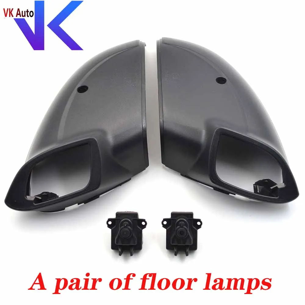 

A pair of floor lamps For VW ID3 ID4 ID6 ID.3 ID.4 ID.6 rearview mirror bottom shell projection lamp A pair of floor lamps