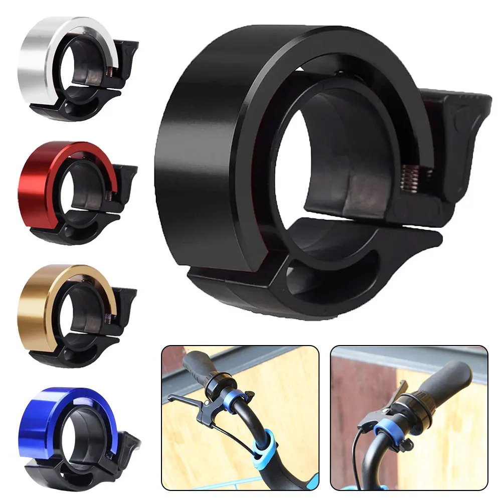 

Alloy Bicycle Bell MTB Bike Horn Bike Ring Sound Alarm For Safety Cycling 22.2-22.8 mm Handlebar Bicycle Call Bike Accessories
