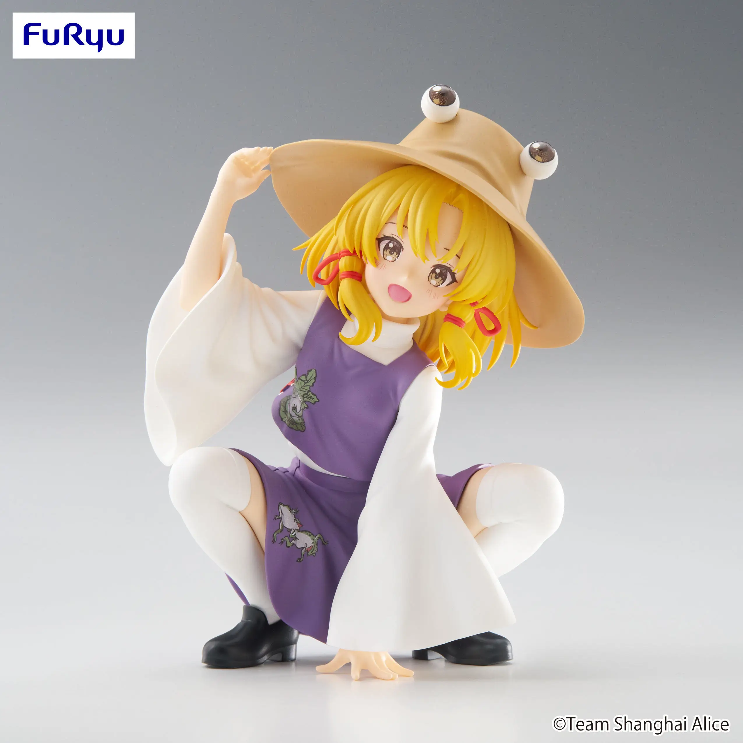 Фото В наличии: FuRyu Moriya Suwako — коллекционная фигурка-игрушка для рабочего стола, анимационная аниме-фигурка, модель для хобби, подарок №4