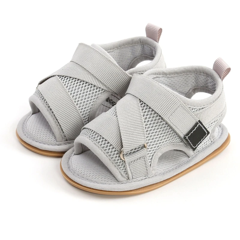 

Baby Sandals Unisex Summer Infant First Walkers Shoes Toddler Boy Girl Cotton Cute Soft Soled Non-slip Walking Shoe