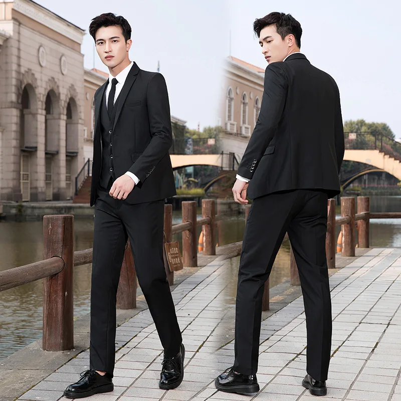 8920-T-Short-sleeved Customized suit summer new Korean version of the wild tide brand half-sleeved Customized suit