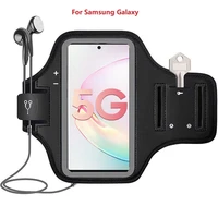 running sports phone case bag for samsung galaxy note 10 s10 plus 5g s10e lite 2020 arm band case sports phone holder arm pouch