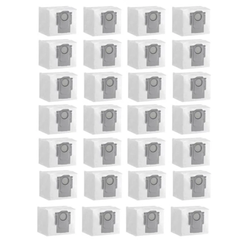 

28Pcs Dust Bag Replacement Accessories For Roborock T8, G10S, Q7 MAX, Q7 Max+, S7 MAXV Ultra Robotic Vacuum Cleaner