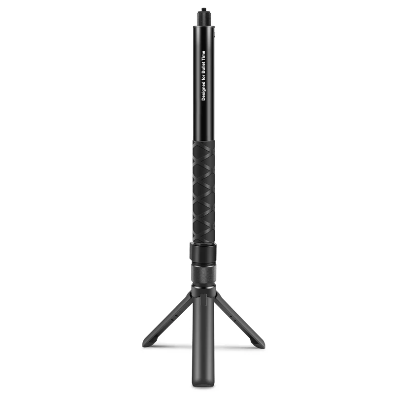 

Настольный Штатив с вращающейся ручкой для контроллера времени Insta360 X3, 110 см, 5-секционный монопод для селфи