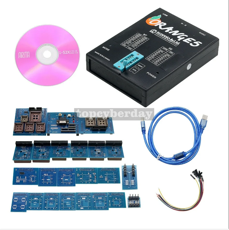 

Orange 5 Programmer V1.34 Professional Device Memory+Microcontroller Adapter Kit