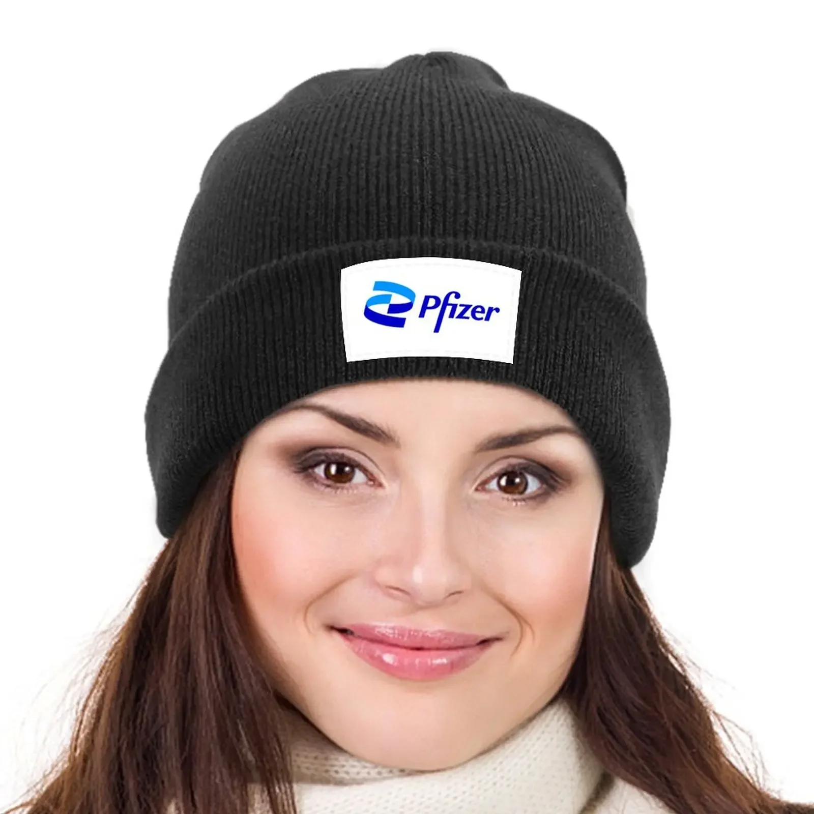 Holding pfizer Inc Longing Вязаная шапка Bobble Hat Рыболовная кепка Военная тактическая Мужская