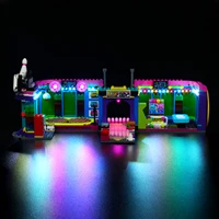 brick bling led light kit for 41708 roller disco arcade building blocks set not include the model bricks diy toys for children