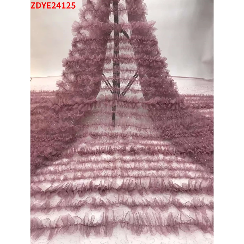 Большая Акция Африканский 3d кружевной текстиль великолепная анкарская тюль