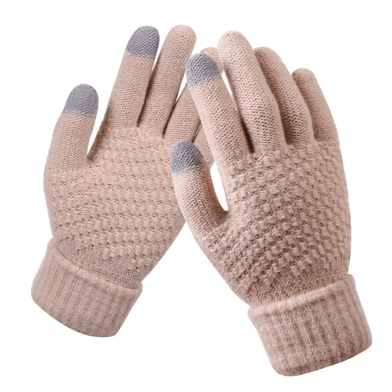 

Winter Ski Gloves Men Women Thermal Fleece Gloves Warm Gloves For Skiing Skating