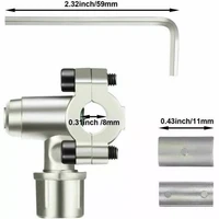 1set bpv31 hose refrigerant valve bullet piercing u type bullet piercing tap valve kit hose refrigerant tap with gauge r134a